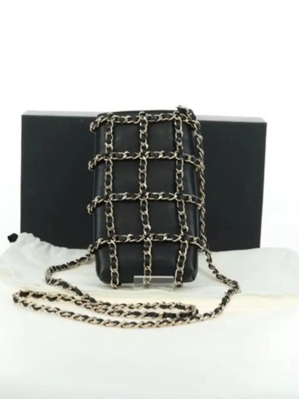 CHANEL brand	chanel color	black